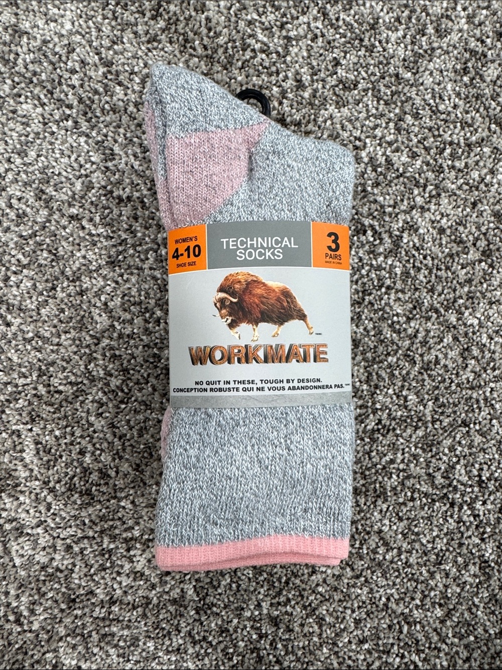 Workmate Technical Socks ~ Women's shoe size 4-10 (3 Pairs)